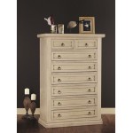 Cassettiera 6+2 cassetti Avorio Anticato