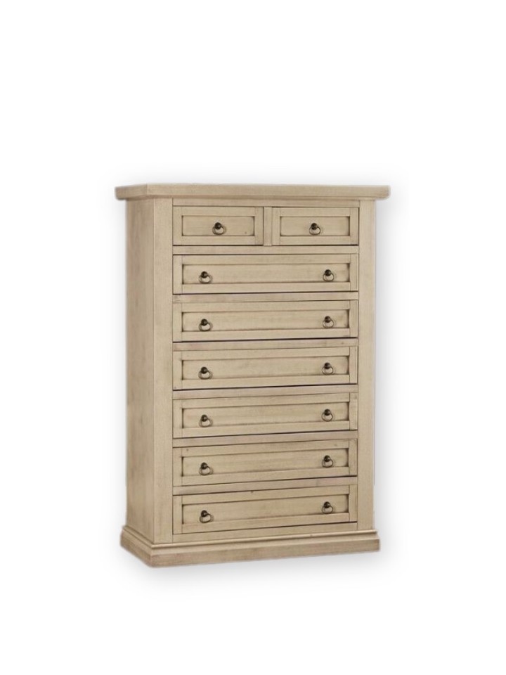 Cassettiera 6+2 cassetti Avorio Anticato