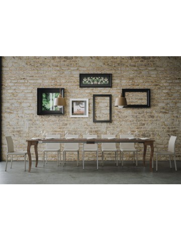 Tavolo Consolle  Allungabile Olanda - Noce - Itamoby Tavolo estensibile Olanda 308 cm