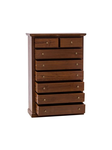 Cassettiera 6+2 Noce Bassano