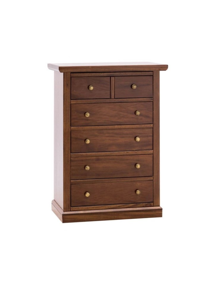 Cassettiera in legno 6+2 cassetti