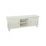 Porta TV Basso Classico 2 Ante Vano Giorno Bianco