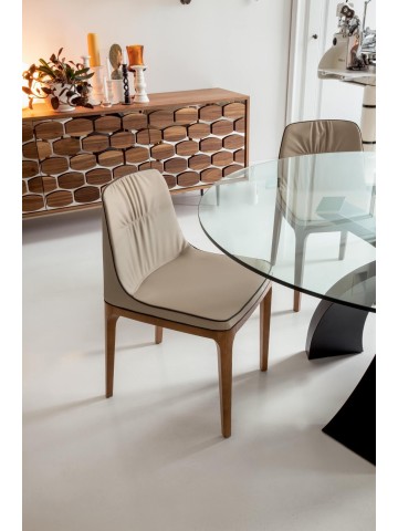 Sedia moderna di design Mivida Tonin Casa