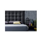 Letto imbottito testata decorata Julius Felis