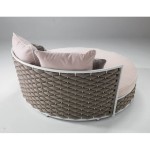 Lettino DayBed Manhattan per esterno in alluminio