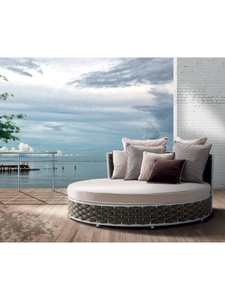 Lettino DayBed Manhattan per esterno in alluminio