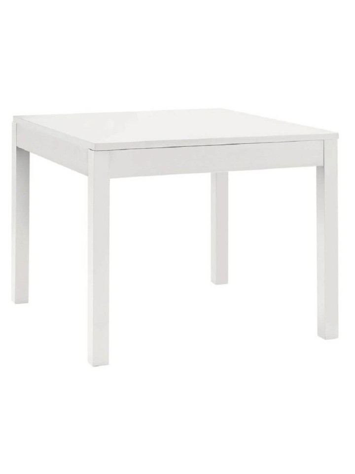 Tavolo quadrato fisso piede a sciabola