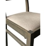 Sedia in legno massello seduta imbottita