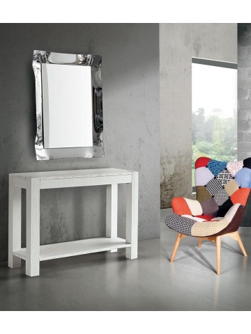 Consolle in abete bianco spazzolato