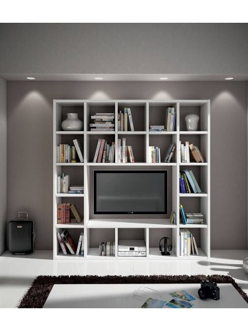 Parete Bianco Frassinato 220