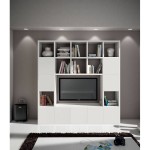 Parete bianco frassinato