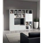 Parete bianco frassinato