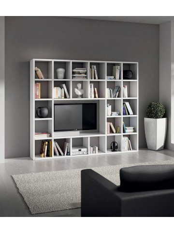 Parete Bianco Frassinato 260