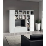 Parete bianco frassinato