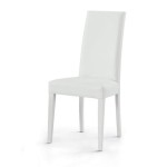 Sedia da salotto schienale alto Anthony