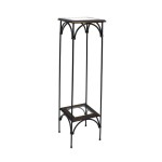 Alzatina Country con ripiani in vetro