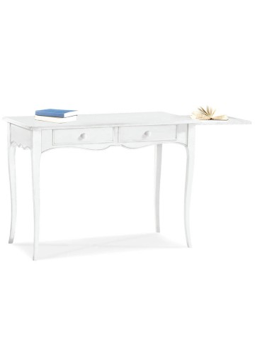 Scrittoio classico in legno 2 cassetti