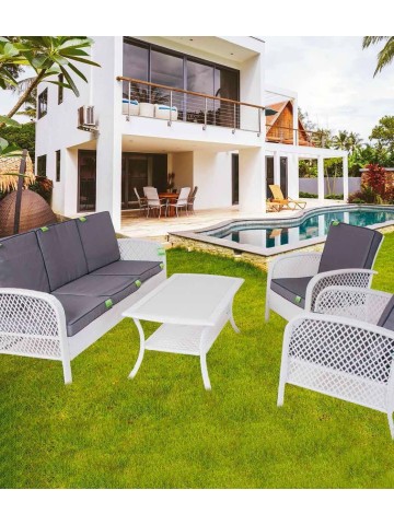 Set Sofà per arredo esterno Coveri 5 posti