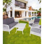 Set Sofà per arredo esterno Coveri 5 posti