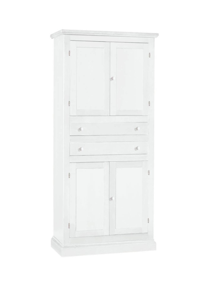 Stipo in legno con zoccolo