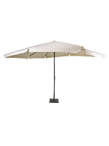 Ombrellone parasole 3x3 m ruotante palo laterale a sbalzo base a croce