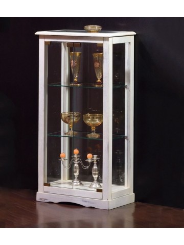 Vetrina 2 ante con zoccolo