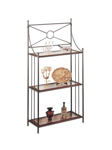 Etagere stile Liberty in ferro battuto