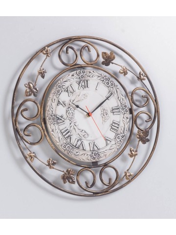 Orologio tondo Edera Ø 36