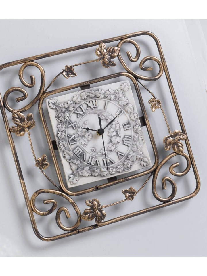 Orologio quadrato Edera 38