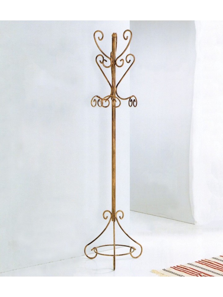 Appendiabiti base tonda in ferro