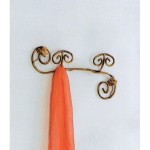 Appendiabiti a muro 2 posti Edera