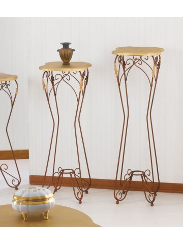 Alzatina porta oggetti in ferro