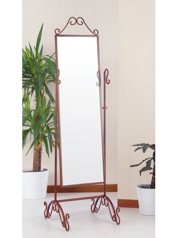 Specchiera basculante da terra