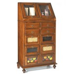 Mobile dispensa classico da cucina in legno