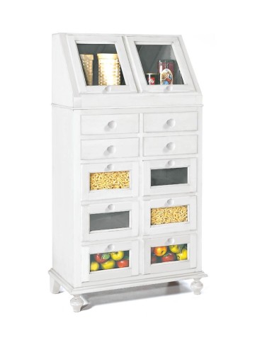 Mobile dispensa classico da cucina in legno