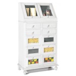 Mobile dispensa classico da cucina in legno