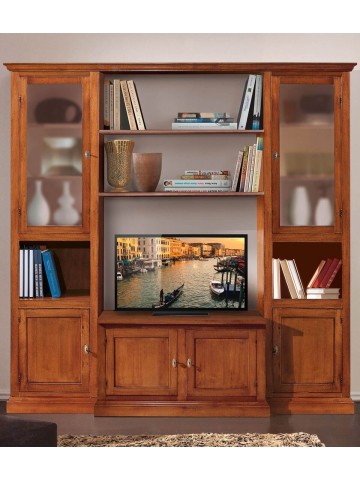 Parete attrezzata libreria classica