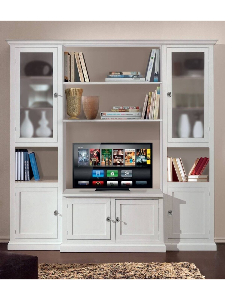 Parete attrezzata libreria classica