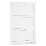 Scarpiera in legno  3 scomparti