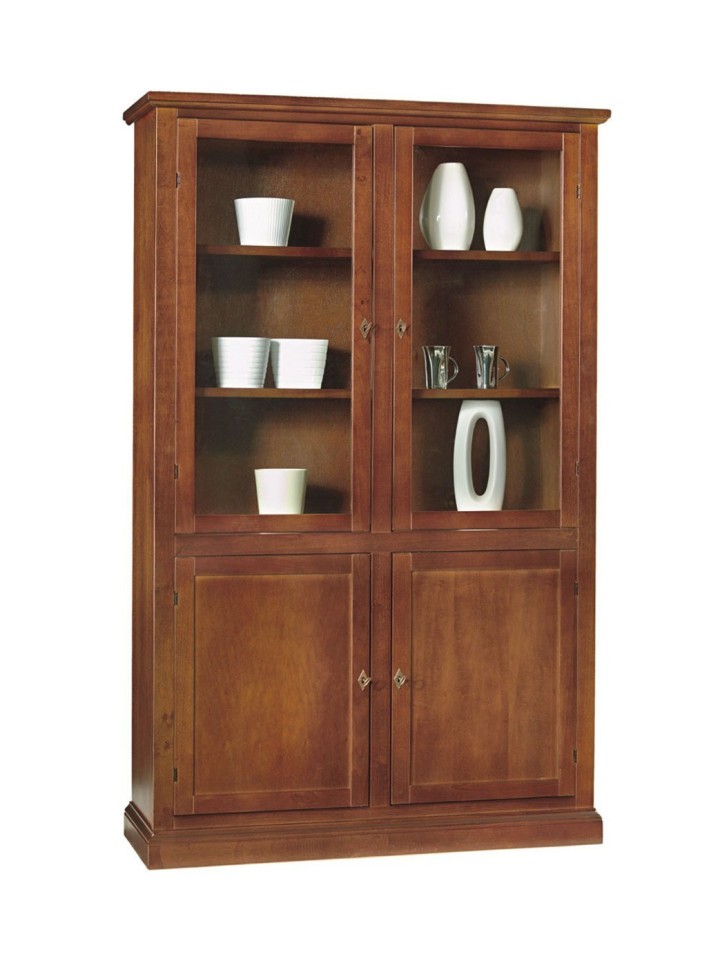 Cristalliera 2 ante in Legno