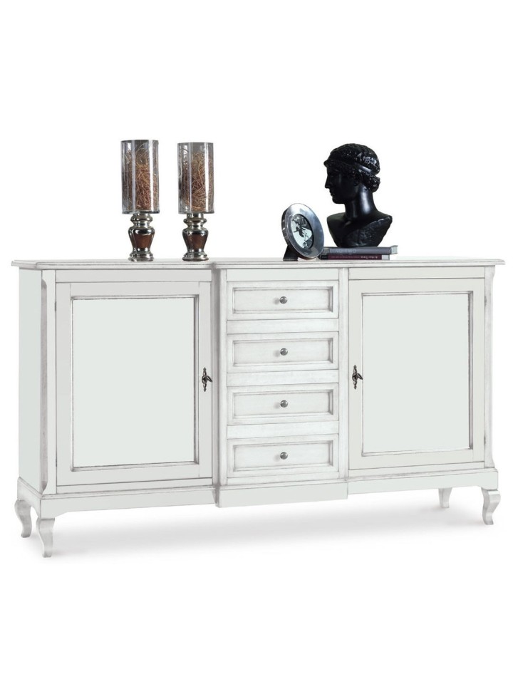 Credenza Classica 2 Porte Noce Bassano