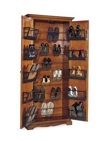 Scarpiera in legno classica