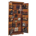 Scarpiera classica in legno