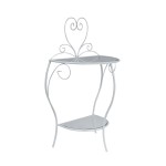 Comodino in ferro battuto CUORE