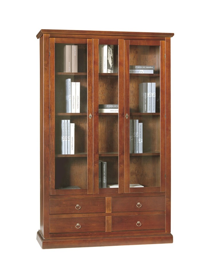 Credenza in legno noce bassano