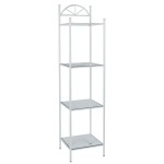 Etagere 4 Ripiani SOLE in Ferro Battuto