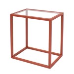 Comodino in ferro moderno KUBE