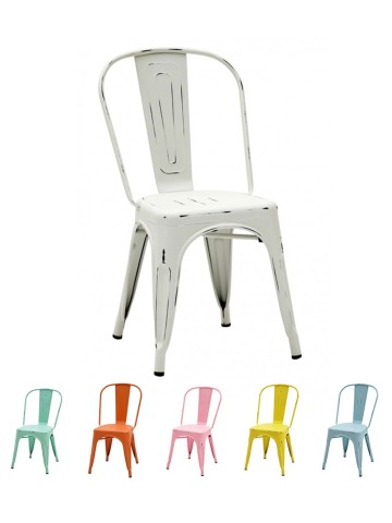 Sedia TOLIX vintage acciaio