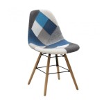 Sedia Imbottita Patchwork