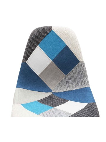 Sedia Imbottita Patchwork